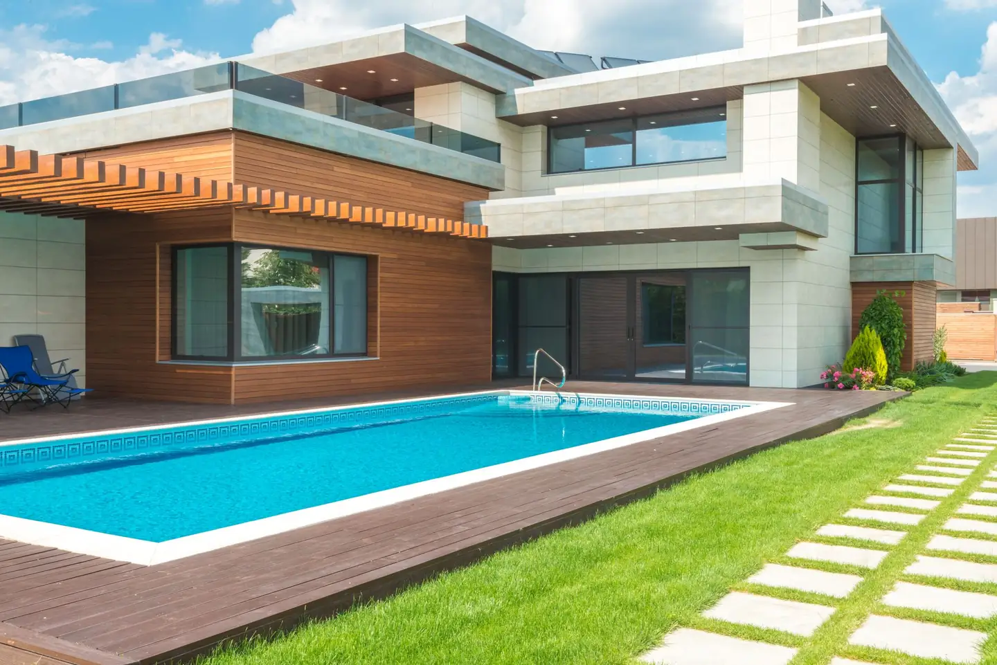 Swimming pool built in Cabarita, NSW